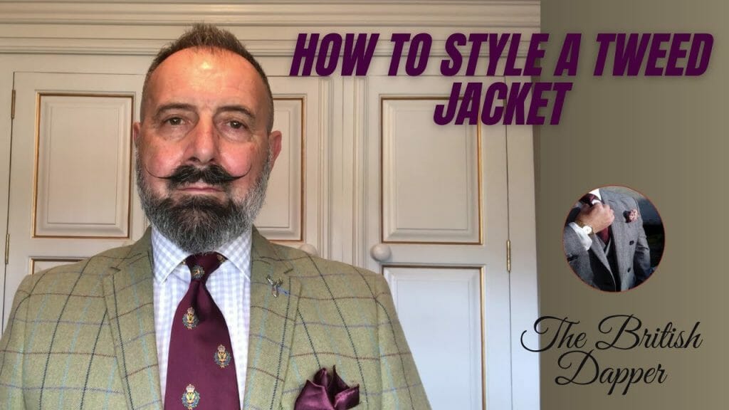 Tips for Styling a Tweed Jacket thedapperspot
